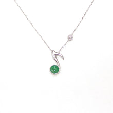 Load image into Gallery viewer, Perfect Symphony Jadeite Pendant Necklace丨完美交響樂翡翠吊墜頸鏈
